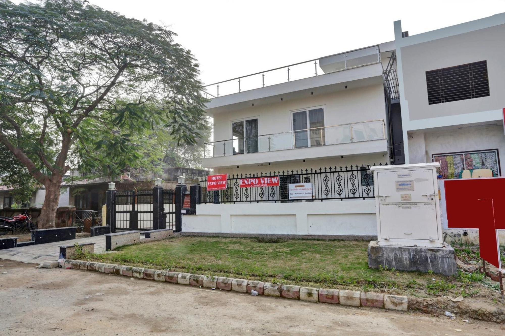 Hotel O Expo View Near Pvr Ansal Plaza Greater Noida Exterior foto
